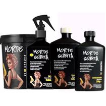 Lola Cosmetics - Kit Morte Súbita ( Shampoo 250ML + Cond 250g + Másc 450G + Rep Total 250ML)