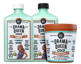 Lola Cosmetics Kit Trio Drama Queen Coco Formula Natural