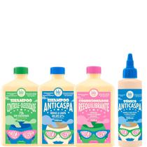 Lola Cuca Fresca Anticaspa Sh 250ml + Controle de Oleosidade Sh 250ml + Equilibrando Cond + Tônico