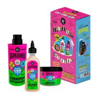 Lola Kit Caixa Xapadinha Sh 250ml + Leave-in 200ml + Masc 100g - Lola Cosméticos Lola Kit Caixa Xapadinha Sh 250ml + Leave-in 200ml + Masc 100g - Lola Cosméticos