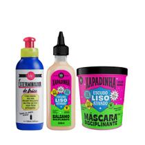 Lola O Exterminador de Frizz Balsámo 120ml + Xapadinha Balsamo 200ml + Mascara 450ml