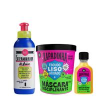 Lola O Exterminador de Frizz Balsámo 120ml + Xapadinha Mascara 450ml + Óleo 50ml