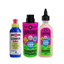 Lola O Exterminador de Frizz Balsámo 120ml + Xapadinha Sh 250ml + Balsamo 200ml