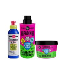 Lola O Exterminador de Frizz Balsámo 120ml + Xapadinha Sh 250ml + Mascara 100ml