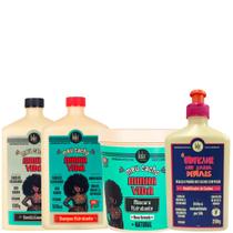Lola O Umidificador Que Sabia Demais 250ml + Meu Cacho Minha Vida Sh 500ml + Cond 500ml + Masc 450ml