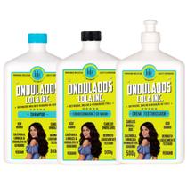 Lola Ondulados Sh 500ml + Cond 500ml + Creme Texturizador 500ml