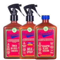 Lola Rapunzel Sh 250ml + Spray Milk 250ml + Tônico 250ml