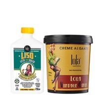 Lola Vintage Girls Alisante 850g + Liso Leve Solto Sh 250ml