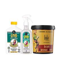 Lola Vintage Girls Alisante 850g + Liso Leve Solto Sh 250ml + Spray 200ml
