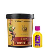 Lola Vintage Girls Alisante 850g + Pinga! Óleo Pataúa e Moringa 50ml