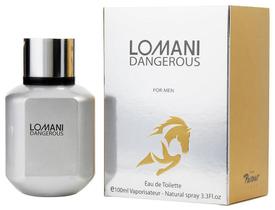 Lomani Dangerous Perfume Masc Importado França Edt 100Ml