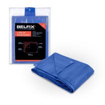 Lona 3x3 Encerado Multi Uso Para Caminhão Camping Piscina Barraca 100 Micras Impermeável Azul Belfix