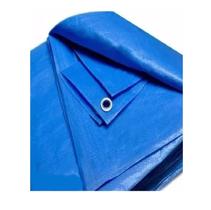 Lona 3x3 Impermeável Plastico Encerado Azul Multiuso Leve