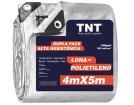 Lona 4x5 EXTRA FORTE 300 Micras Ilhós Reforçado Dupla Face TNT Lona 4x5 EXTRA FORTE 300 Micras Ilhós Reforçado Dupla Face TNT