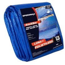 Lona 4x8 Mt Azul Plastica Impermeavel Festa Telhado Multiuso TNT