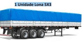 Lona 5X3 Mt ul Plastica Impermeável 200 Micras Forro