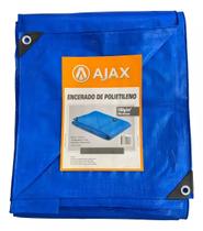 Lona Azul Reforçada 10x10 Metros 180g 200 Micras - Ajax