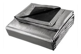 Lona Blackout Cinza Preta 300 Micras Impermeável 3x2 Mts