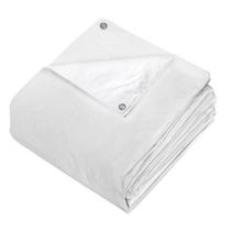 Lona Branca 300 Micras Light Impermeável Multiuso 3x3 Metros
