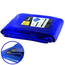 Lona Carreteiro 100 Micras Leve 4 x 8 Metros Azul APM7020013 REXON
