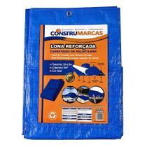 Lona Carreteiro Azul 150 Micra 3X2M - Construmarcas Lona Carreteiro Azul 150 Micra 3X2M - Construmarcas
