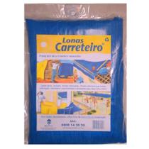Lona Carreteiro Itap Impermeabilizante Azul 6x4m