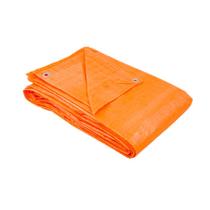 Lona Carreteiro Laranja 100 micras 6x5 70g/m2 com Ilhoses
