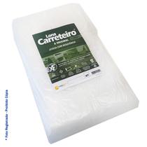 Lona Carreteiro Leve 6x5 Transparente Multiuso Impermeável Plastica Cobertura Reforma Pintura Telhado Polietileno Camping