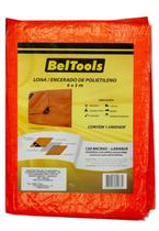 Lona Carreteiro Plástica Laranja 6x3m 150 micras Beltools