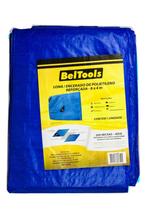 Lona Carreteiro Plástica Reforçada Azul 8x4m Beltools