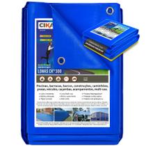 Lona CK300 Azul 7.5x3 Metros Polietileno Lona CK300 Azul 7.5x3 Metros Polietileno