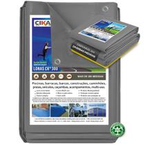 Lona CK300 Cobertura 5x5 Metros Cinza Impermeável Lona CK300 Cobertura 5x5 Metros Cinza Impermeável