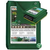 Lona CK300 Verde 7x3 Metros Polietileno Lona CK300 Verde 7x3 Metros Polietileno