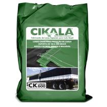 Lona CK600 Verde 7.5x4.5 Metros em PVC Com 1/2 Argola