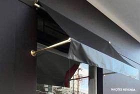 Lona Confeccionada para Toldo Comercial Retrátil *SOMENTE A LONA* Medidas 2m x 1m ALTA RESISTÊNCIA
