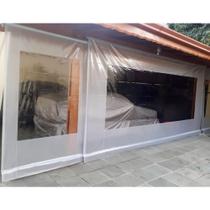 Lona Confeccionada para toldo cortina Cor Cristal Várias Medidas - *SOMENTE A LONA Alta resistência