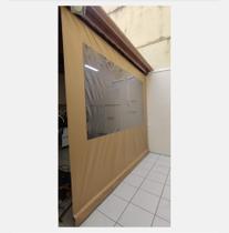 Lona Confeccionada para Toldo Cortina Cor Madeira *SOMENTE A LONA* Alta Resistência Várias Medidas Lona Confeccionada para Toldo Cortina Cor Madeira *SOMENTE A LONA* Alta Resistência Várias Medidas