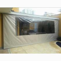 Lona Confeccionada para Toldo cortina retrátil *SOMENTE A LONA* medidas: 4,20m x 2,50m Várias Cores