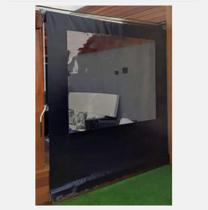 Lona Confeccionada para Toldo Cortina *SOMENTE A LONA* Alta Resistência - Várias Medidas Preto