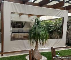 Lona Confeccionada para Toldo Cortina *SOMENTE A LONA* Medidas: 3m x 2,50m Alta Resistência