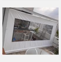 Lona Confeccionada para Toldo cortina *SOMENTE A LONA* Medidas 4,50m x 2,50m Alta Resistência