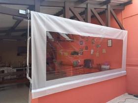 Lona confeccionada para toldo cortina *SOMENTE A LONA* medidas: 4,50m x 2,50mVárias Cores