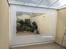 Lona Confeccionada para Toldo Cortina *SOMENTE A LONA* Várias medidas Alta Resistência Lona Confeccionada para Toldo Cortina *SOMENTE A LONA* Várias medidas Alta Resistência