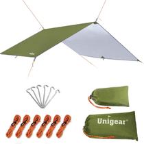 Lona de barraca impermeável Hammock Rain Fly Unigear 3x3m Lona de barraca impermeável Hammock Rain Fly Unigear 3x3m