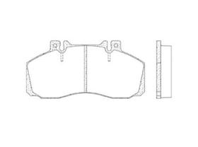 Lona De Freio 7500 4.3 Dianteira Ou Traseira 1X L219X Lonaflex