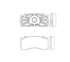 Lona De Freio 8150 Caminhao Std 3.0 8V Dianteira Ou Traseira Std Fd59Af600 Fras Le