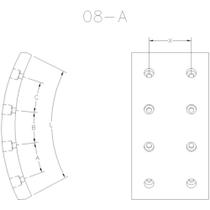 Lona de freio Ford Corcel Ii 1977 a 1986 FRAS-LE FD/66