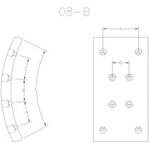 Lona de freio Mercedes Benz Accelo 2012 a 2024 LONAFLEX
