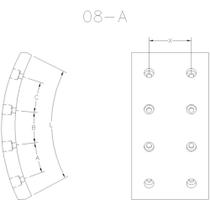 Lona de freio Mercedes Benz L 1318 1987 a 1989 LONAFLEX