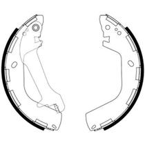 Lona de freio Traseiro Hyundai Sonata 2004 a 2012 SYL 204608